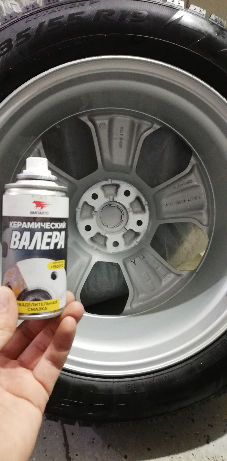 Для смазки ступицы перешел на керамическую смазку… — KIA Sorento (2G)