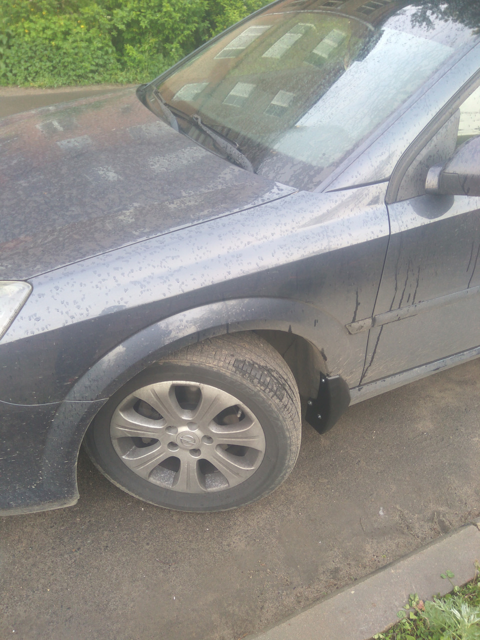 Брызговики — Opel Vectra C, 1,8 л, 2008 года | стайлинг | DRIVE2