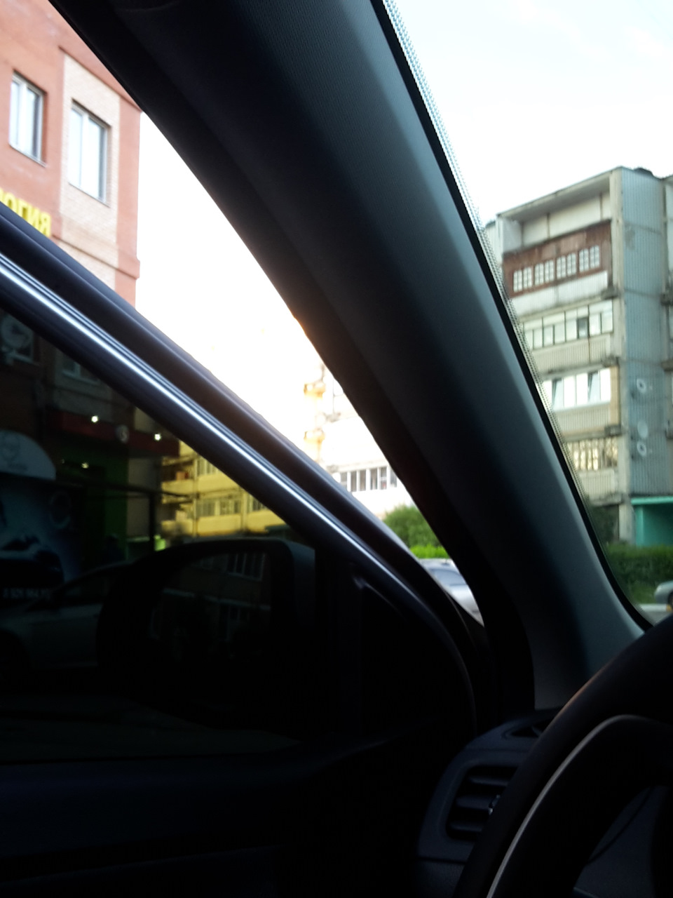 Тонировка со лбом😎 — KIA Rio (3G), 1,6 л, 2017 года | тюнинг | DRIVE2