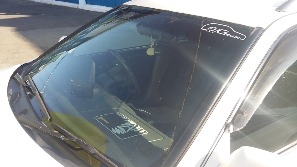 Установка лобового стекла с подогревом — Toyota Mark II Qualis, 2,5 л ...