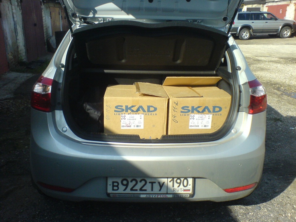 Шины+диски — KIA Rio (3G), 1,6 л, 2012 года | колёсные диски | DRIVE2