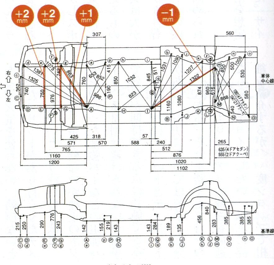 Чертеж ниссан скайлайн r34