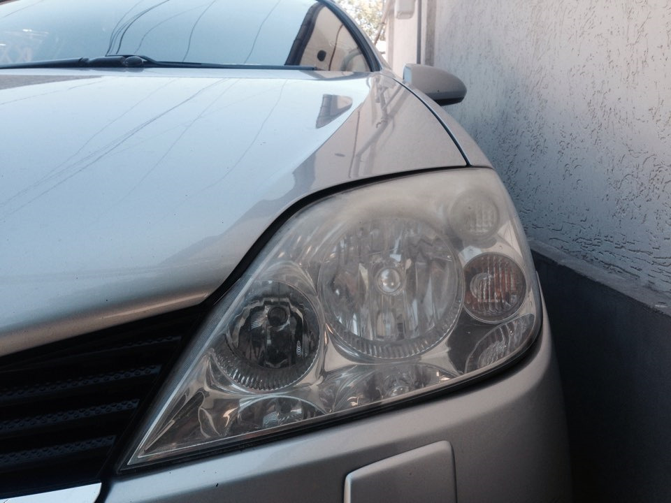 Полировка зубной пастой — Nissan Primera (P12), 1,6 л, 2006 года ...