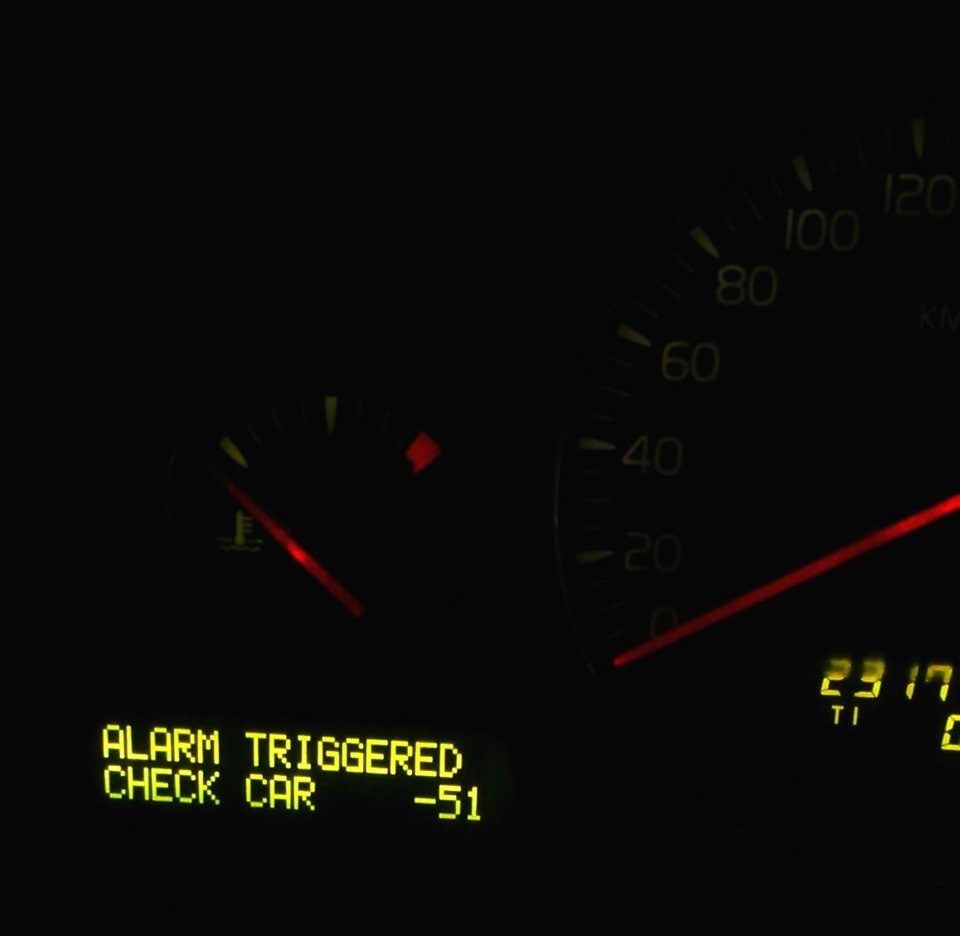 Alarm triggered. Alarm Triggered check car -51. Volvo s60 Alarm Triggered check car 51. Alarm Triggered check car.