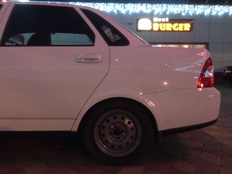 Переобулся в зиму, минуса на градусе нет, но все таки. — Lada Приора ...