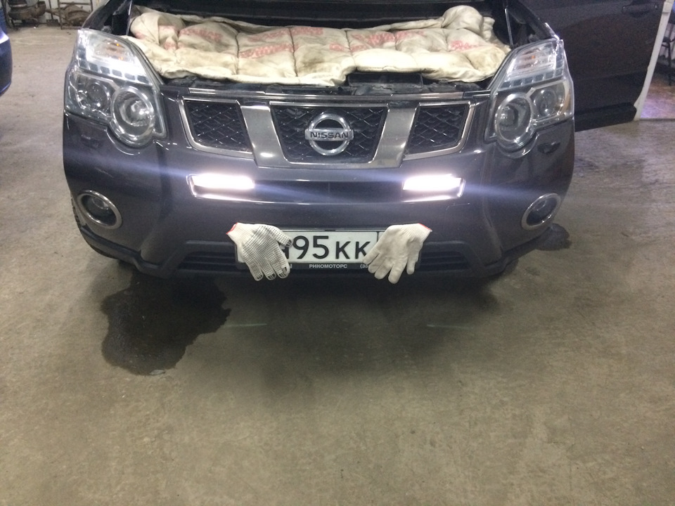 Подключение дхо на ниссан террано 3 Дневные ходовые - ДХО - Nissan X-Trail II (t31), 2 л, 2011 года тюнинг DRIVE2