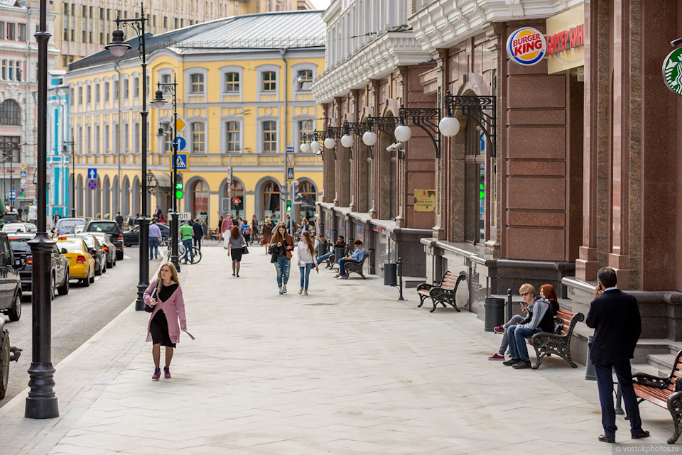 Улицы москвы в центре города