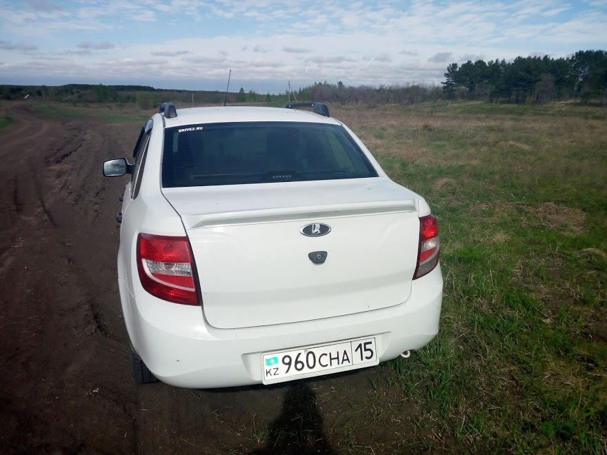 Пыльник сдался или простое Тех обслуживание — Lada Гранта (1G), 1,6 л ...