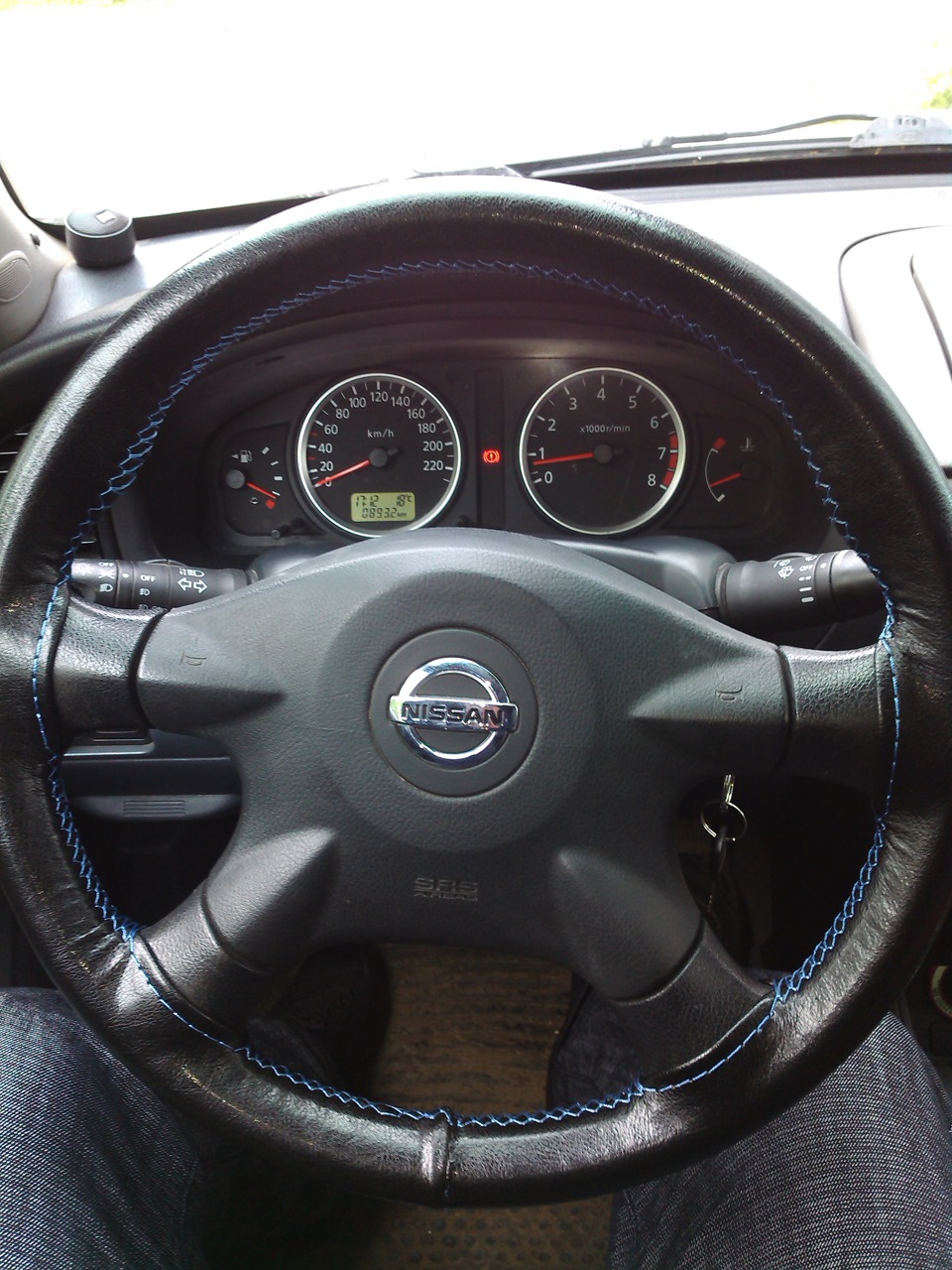 Чехол на руль — Nissan Almera II (N16), 1,8 л, 2005 года | стайлинг ...