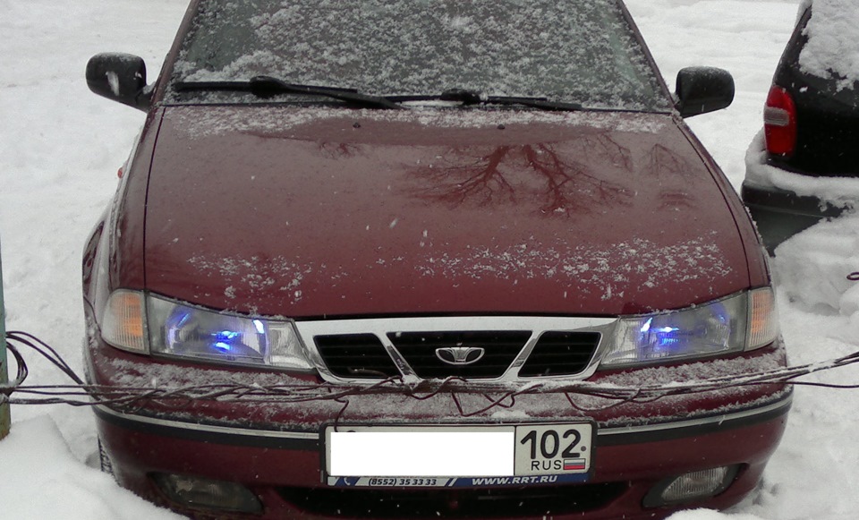 поменял старые добрые лампы Ильича на светодиоды в габаритах и ...