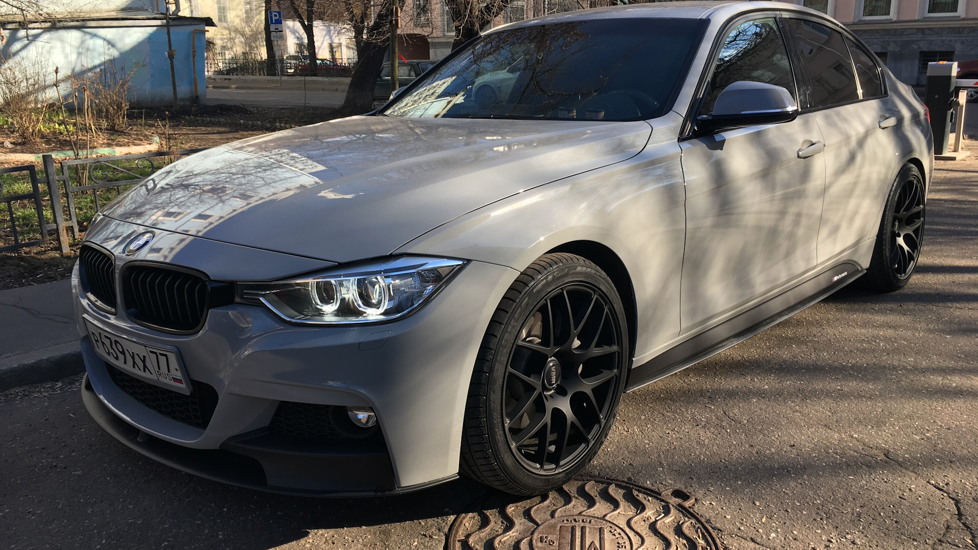 BMW 3 f30 серая