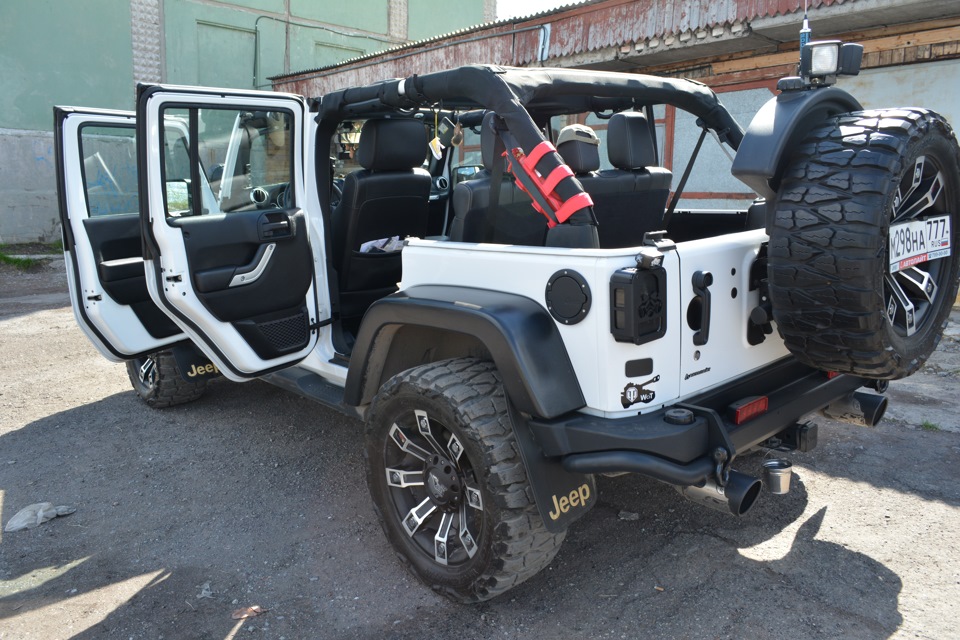 Jeep Wrangler Rubicon крыша