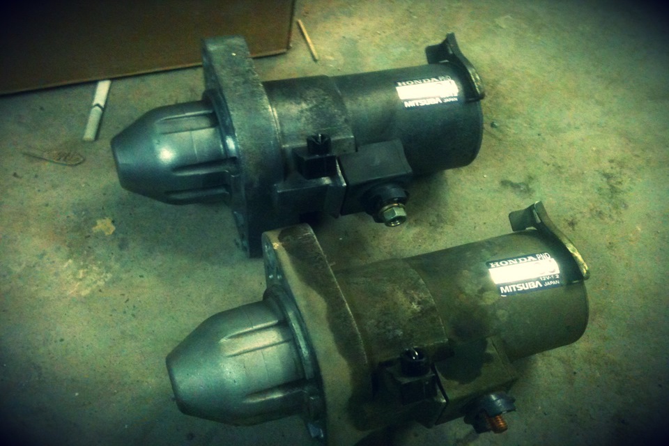 №10 — Замена стартера (Часть 2) — Acura RSX, 2 л, 2002 года | своими ...