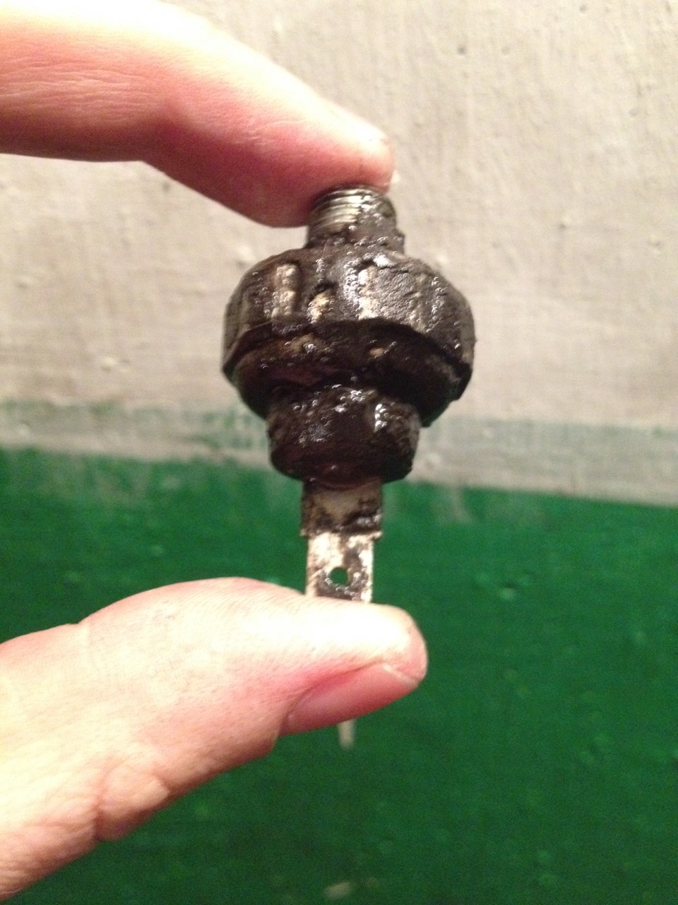 > Замена лампочек и датчика давления масла — Subaru Forester (SG), 2 л ...