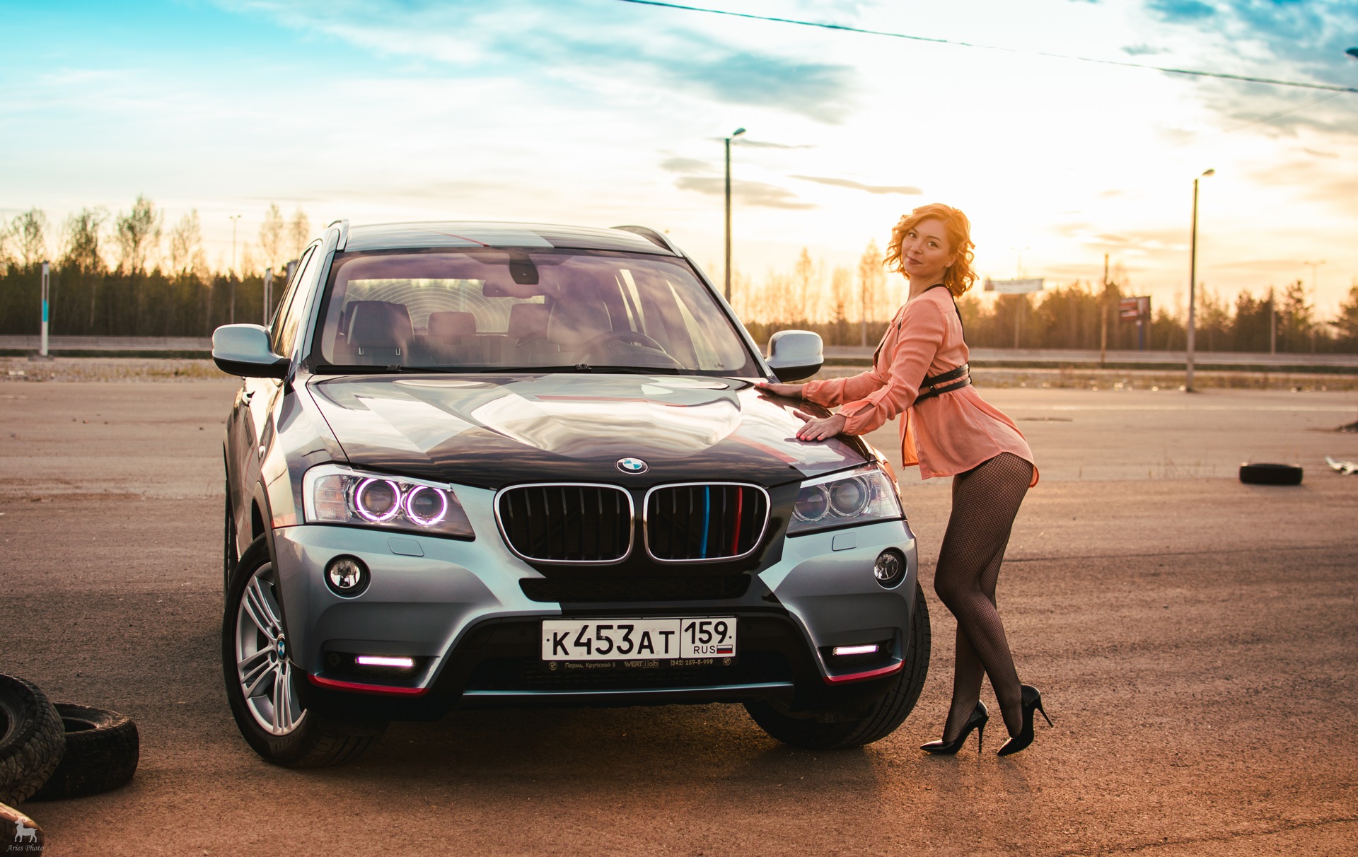 Фотосет с Мариной Кравец)). Скоро второй…без нее) — BMW X3 (F25), 3 л, 2011  года | фотография | DRIVE2
