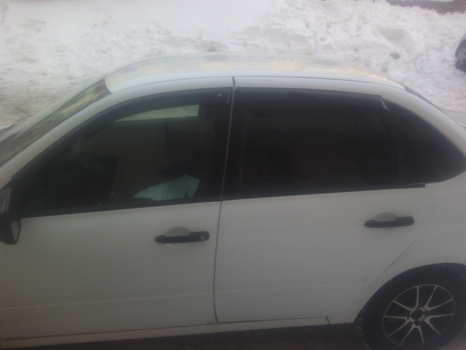 Утепляемся — Lada Гранта (1G), 1,6 л, 2012 года | просто так | DRIVE2