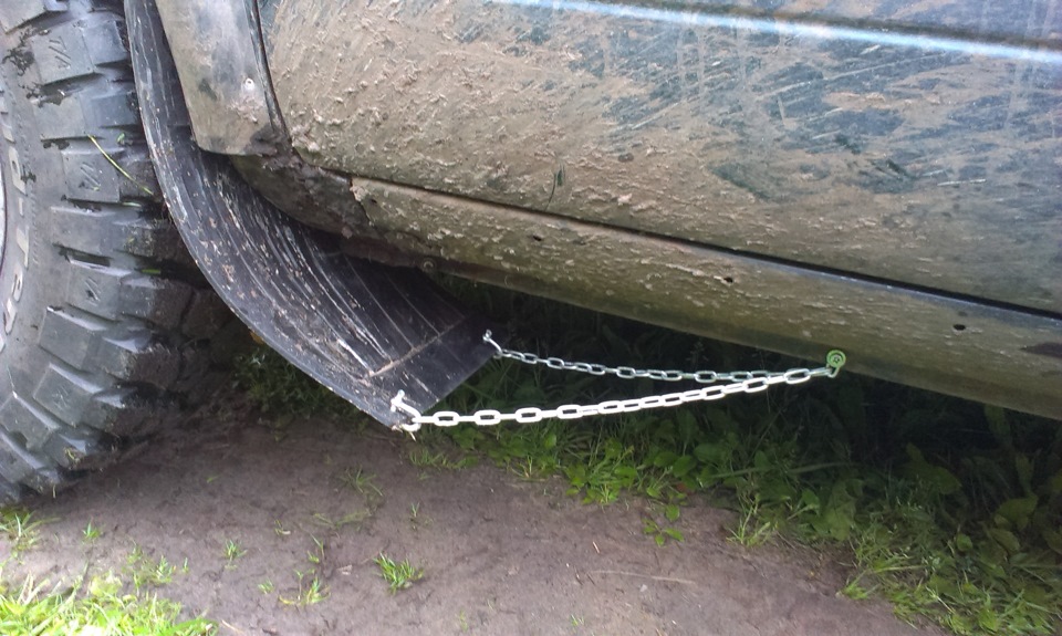 Брызговики от газели перед — KIA Sportage (1G), 2 л, 2004 года ...