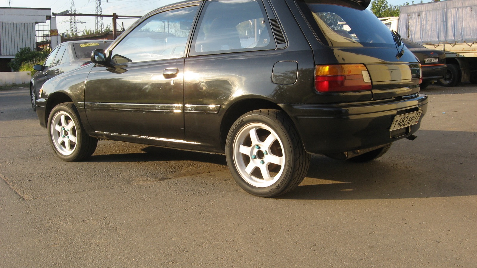 Toyota Starlet (80) 1.3 бензиновый 1993 | 4еfte 4WD full kastom на DRIVE2