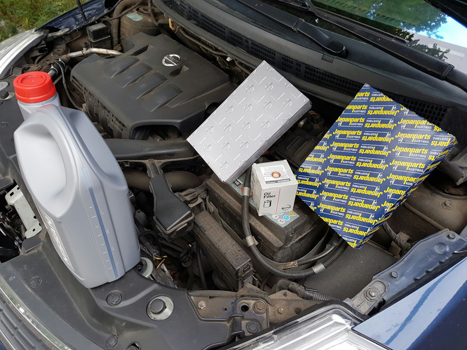 Ну вот и снова ТО — Nissan Tiida (1G), 1,6 л, 2007 года | плановое ТО ...