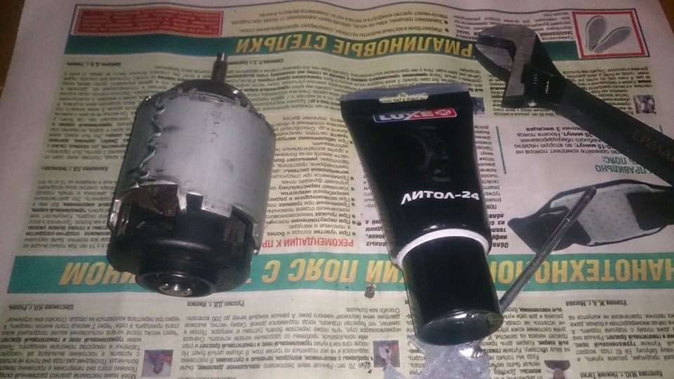 Реставрация моторчика отопителя, или "когда трещит печка" — Mitsubishi ...