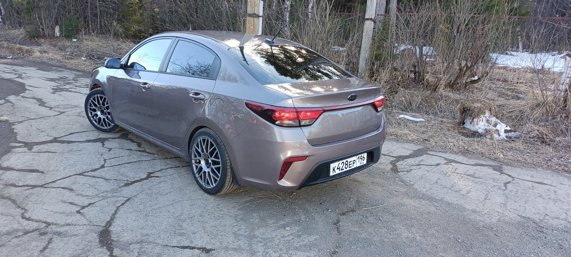 17-е колеса — KIA Rio (4G), 1,6 л, 2018 года | колёсные диски | DRIVE2