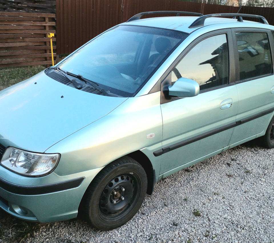 Ну, вот, на такой красоте можно выезжать — Hyundai Matrix, 1,8 л, 2005 ...