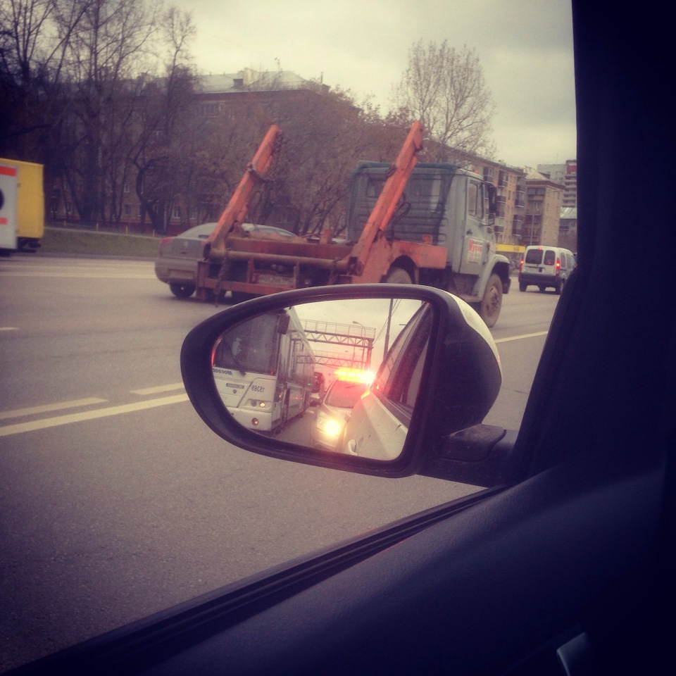 Автобусная полоса — Nissan Qashqai (1G), 2 л, 2010 года | нарушение ПДД ...