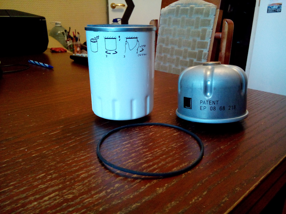 Полнопоточный масляный фильтр для Td5 LPX100590. Старый знакомый в ...