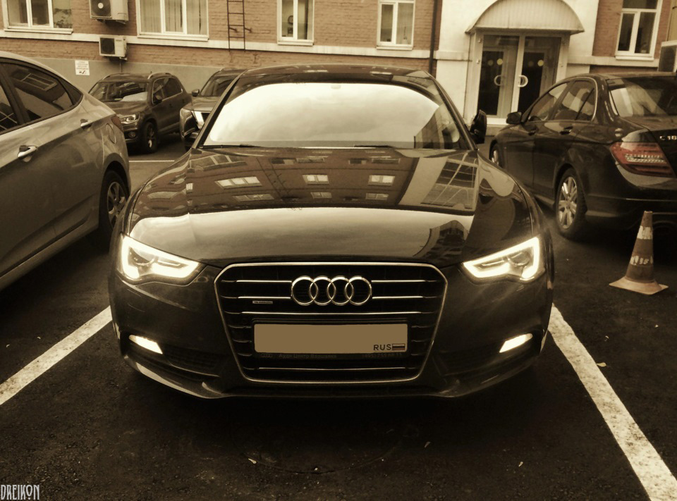 Фото в бортжурнале Audi A5 Sportback (1G)