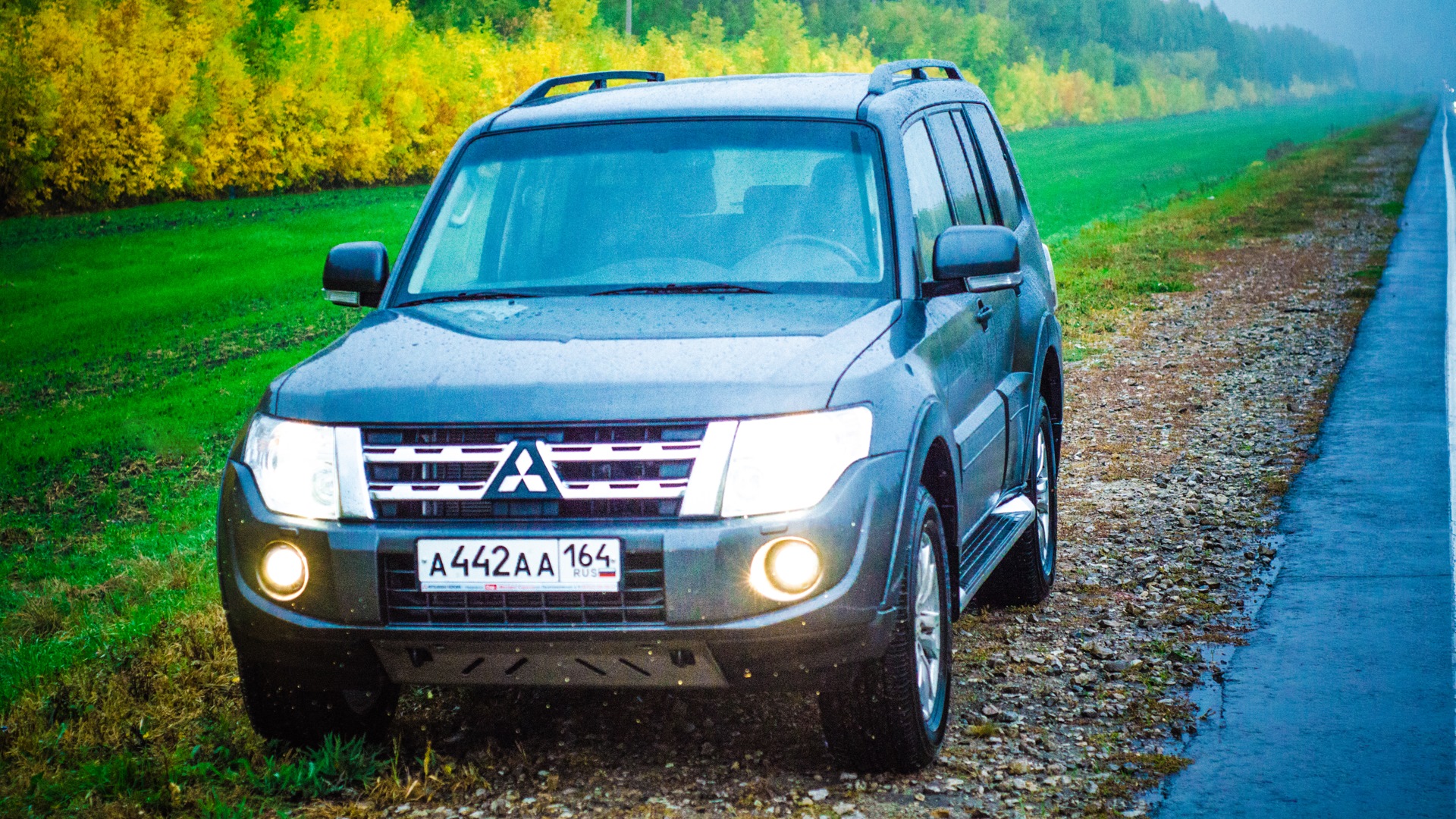 Mitsubishi Pajero (4G) 3.0 бензиновый 2014 | Серый на DRIVE2