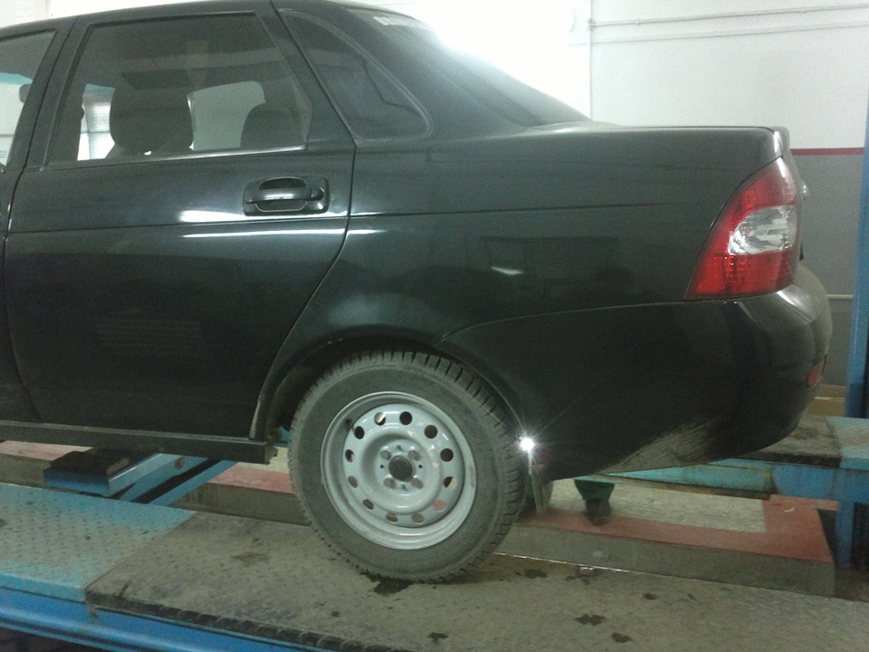 Развал Схождение — Lada Приора седан, 1,6 л, 2008 года | своими руками ...