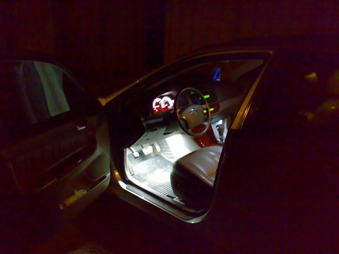Footlights - Toyota Camry 30L 2004