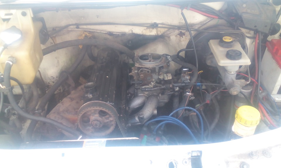 замена прокладки блока цилидров — Ford Transit (4G), 2 л, 1991 года ...