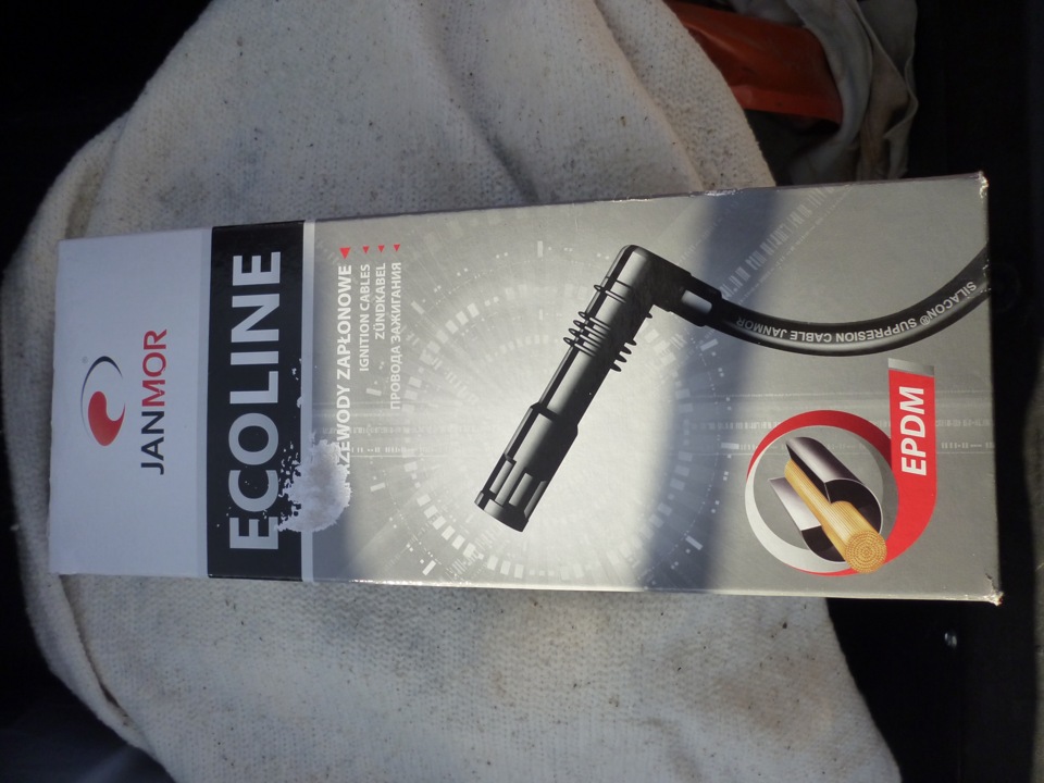 Высоковольтные провода Janmor RBU-15 — Москвич Святогор, 2 л, 1998 года ...