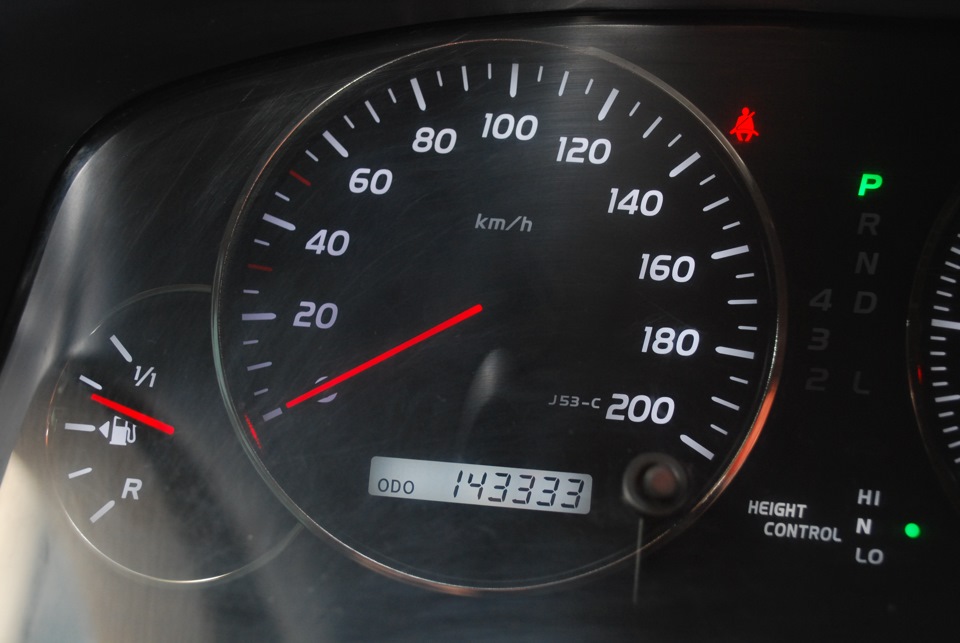 Пробег, красивые цифры! — Toyota Land Cruiser Prado 120-series, 4 л ...