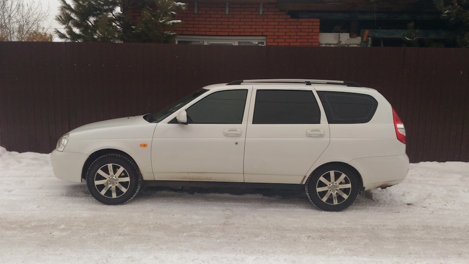Сетки вместо тонировки — Lada Приора универсал, 1,6 л, 2010 года ...