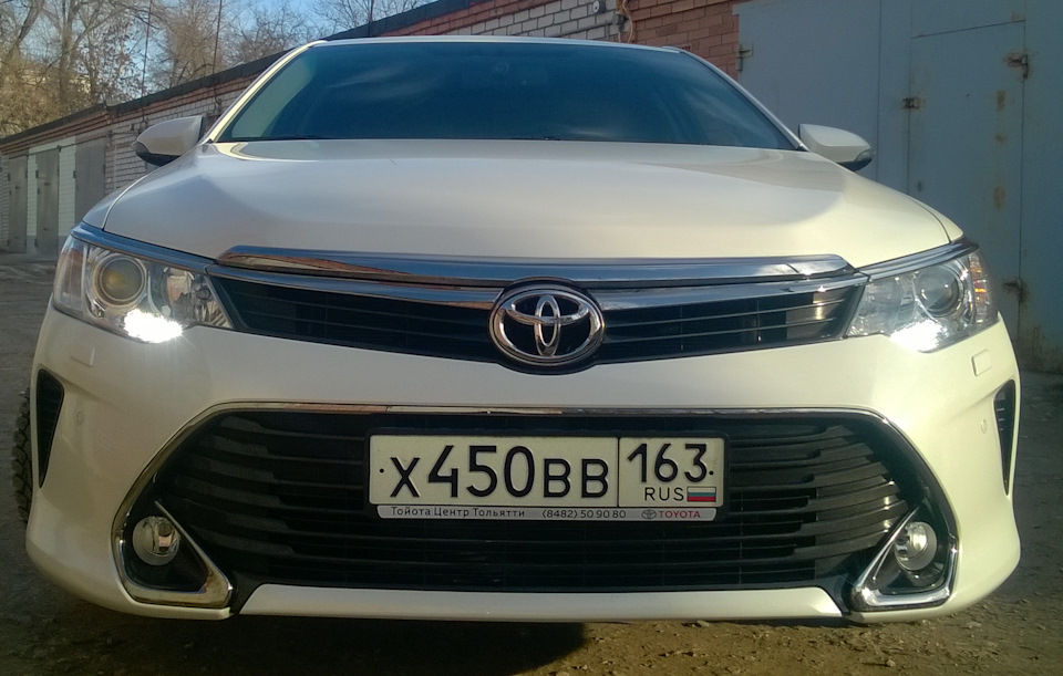 Photo from the logbook Toyota Camry (XV50)