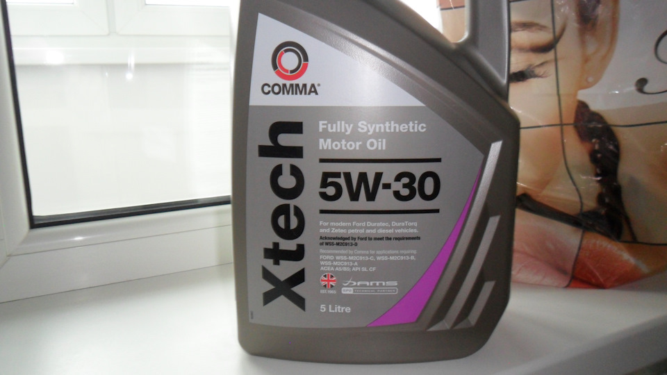 Comma Xtech 5W-30 — Honda Civic Hatchback (8G), 1,8 л, 2006 года ...