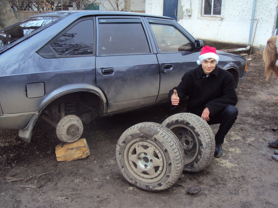 Переключение передач без выжима сцепления — Москвич 2141, 1,7 л, 1990 ...