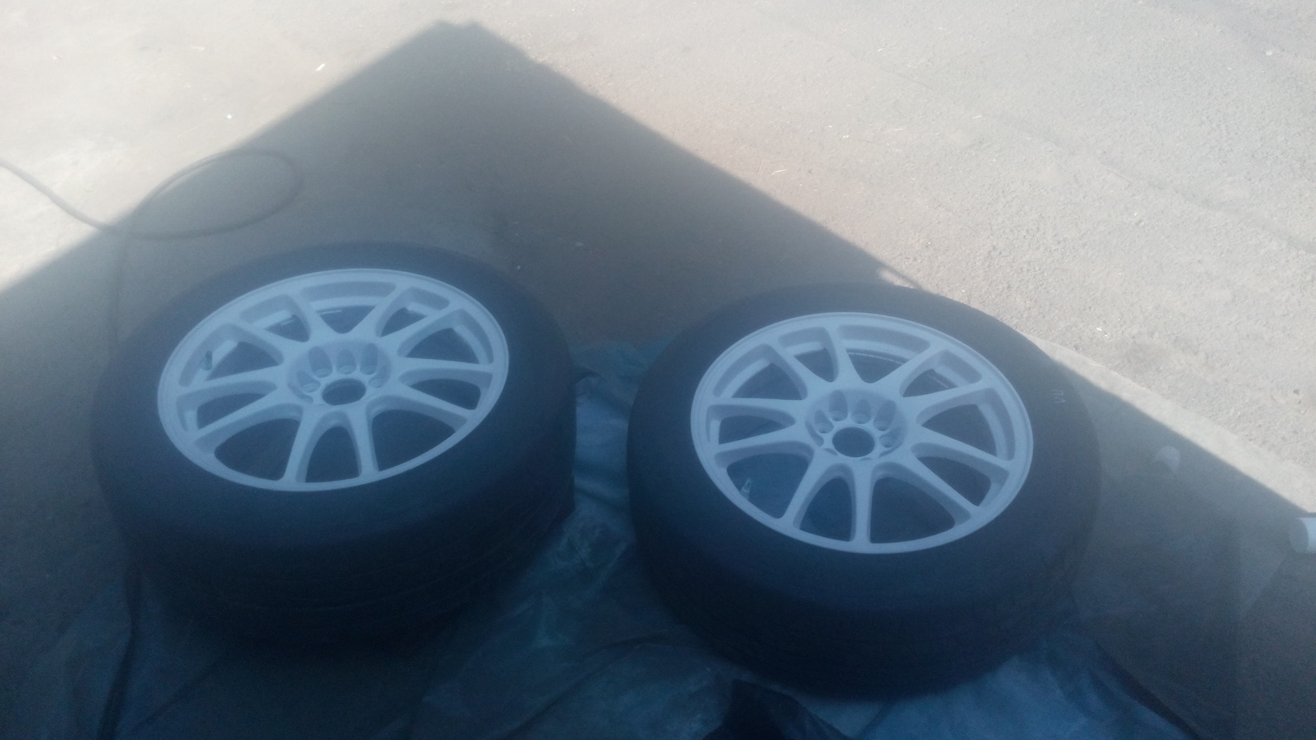 Красим диски жидкой резиной G-skin в белый цвет — Subaru Forester (SF ...