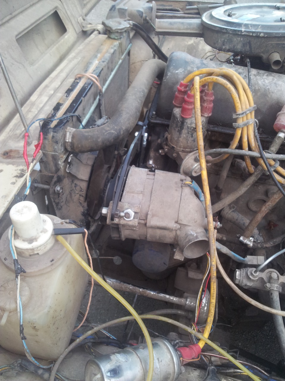 Перенос Генератора Наверх — Lada 4x4 3D, 1,6 л, 1984 года | тюнинг | DRIVE2