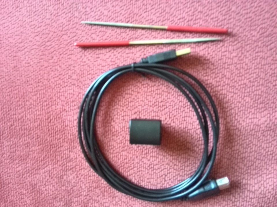 Вход usb в свободную заглушку кнопки. — Lada Гранта, 1,6 л, 2013 года ...