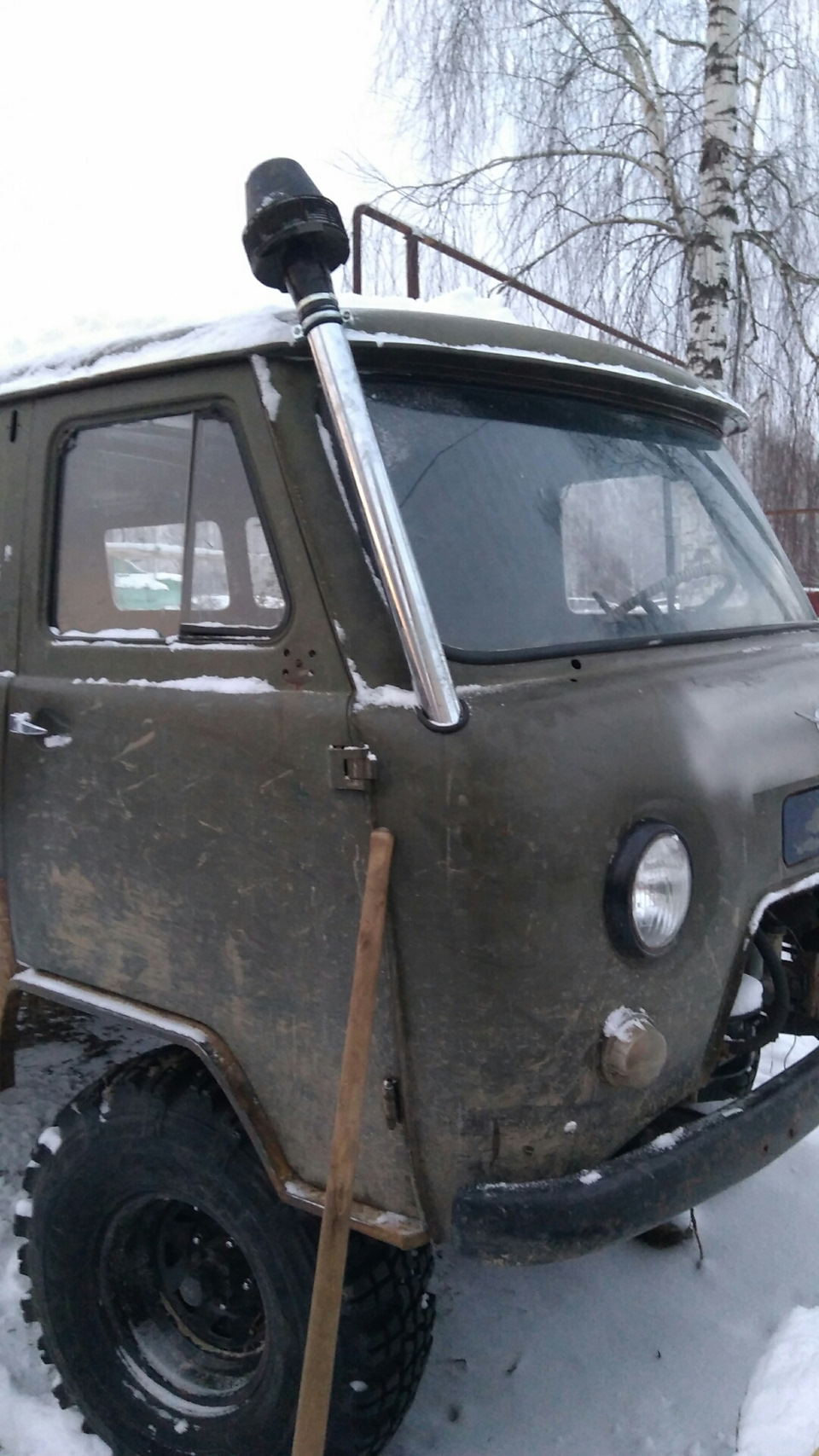 шноркель на уаз 3303