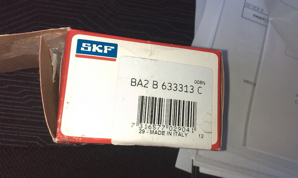 Замена заднего левого ступичного подшипника + задние тормозные колодки ...