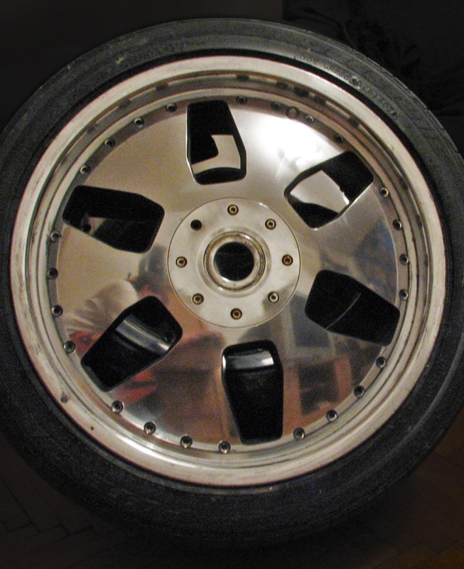 restoration of alloy wheels - Toyota Ardeo 20 L 1999