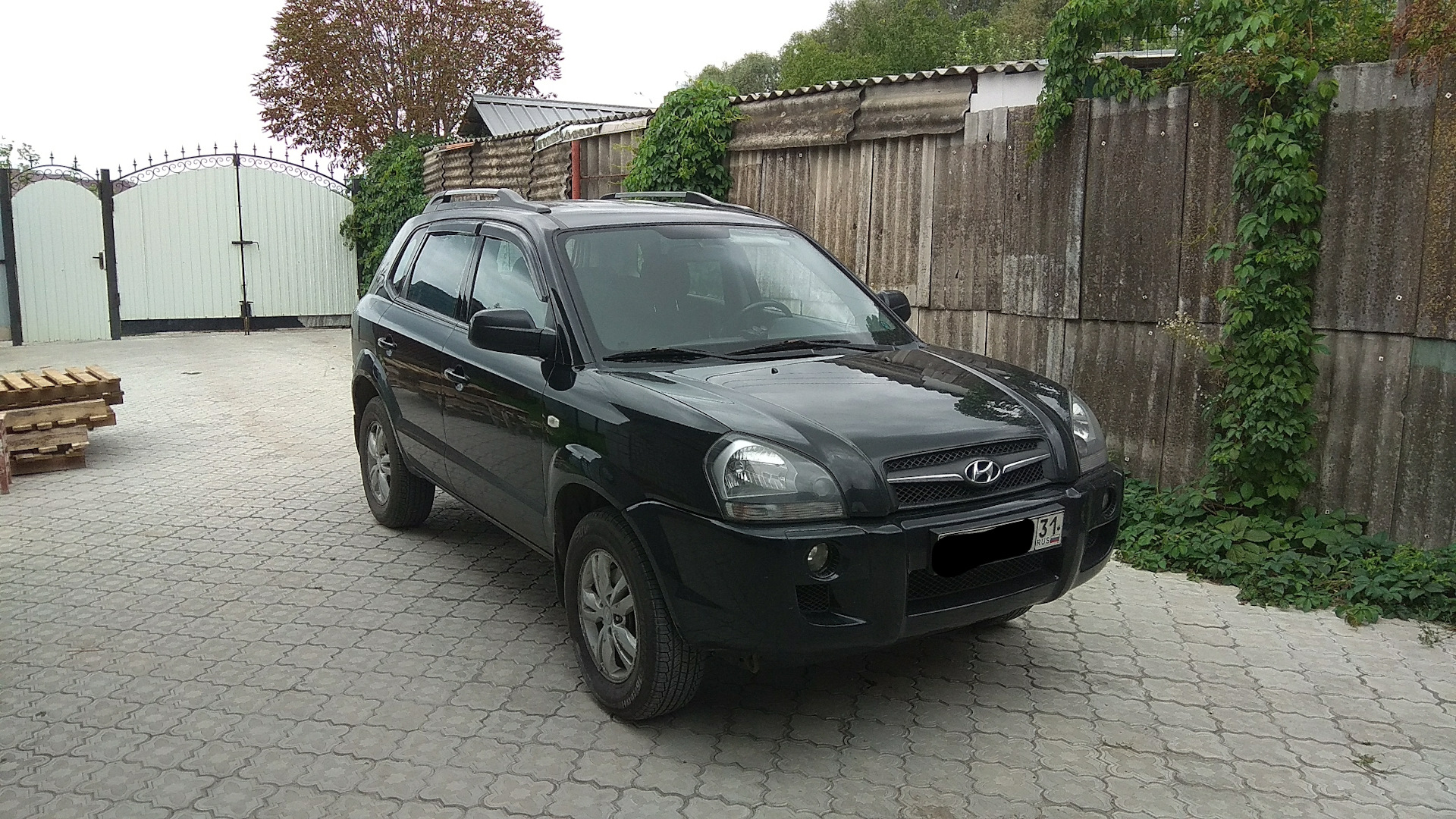 Замена ветровиков — Hyundai Tucson (JM), 2 л, 2008 года | стайлинг | DRIVE2