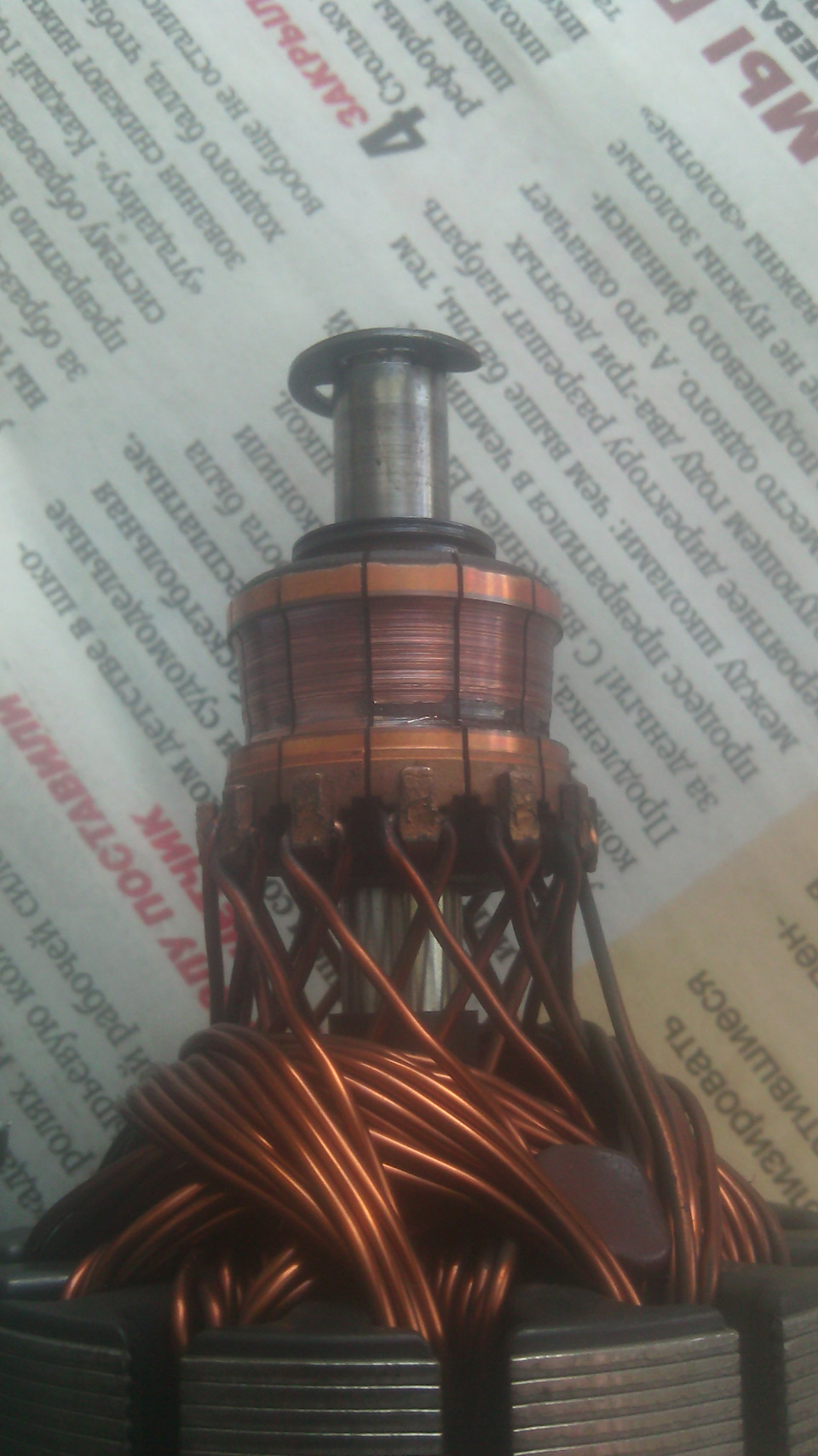 Ремонт якоря электродвигателя отопителя салона — Renault Laguna III, 1 ...