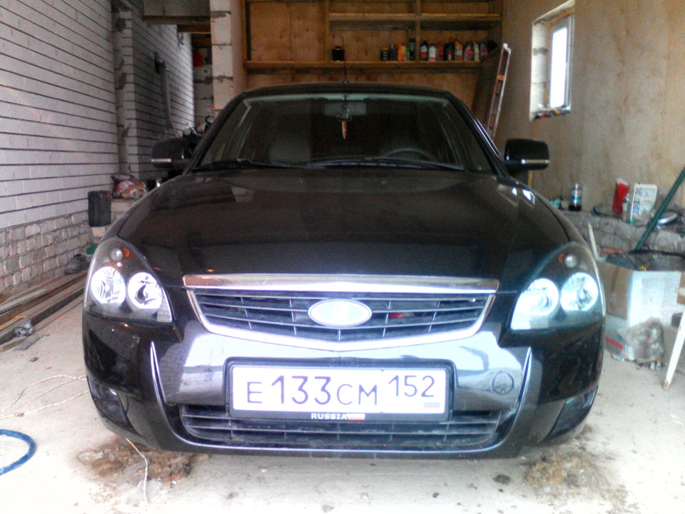 Ангельские глазки — Lada Приора седан, 1,6 л, 2011 года | аксессуары ...