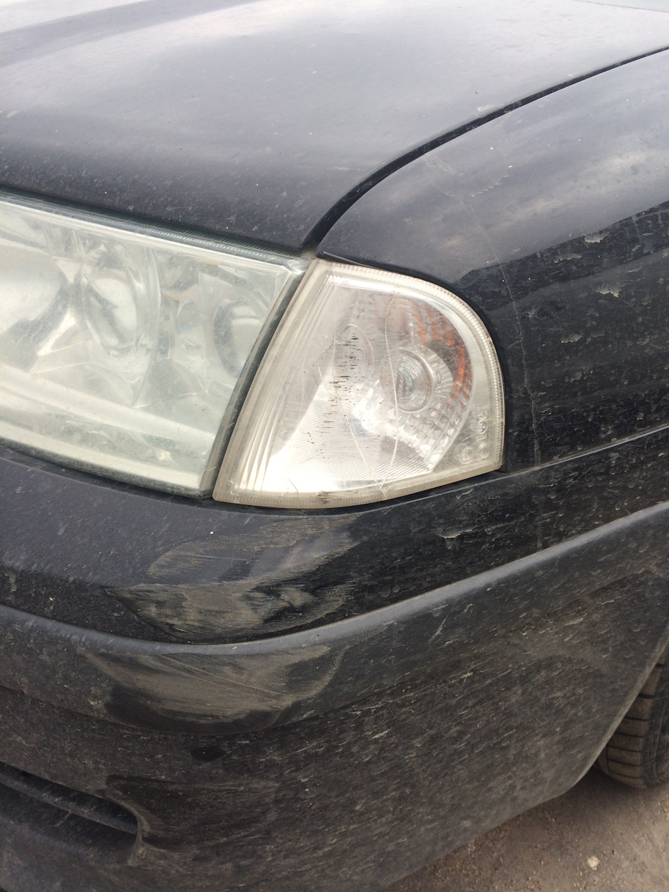 Притерли на парковке. — Skoda Octavia Combi A4 Mk1, 1,8 л, 2003 года ...