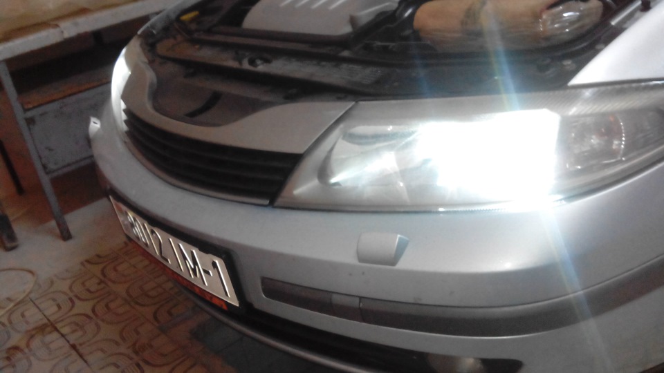 Диоды в габаритах и другие доработки — Renault Laguna II, 2,2 л, 2002 ...